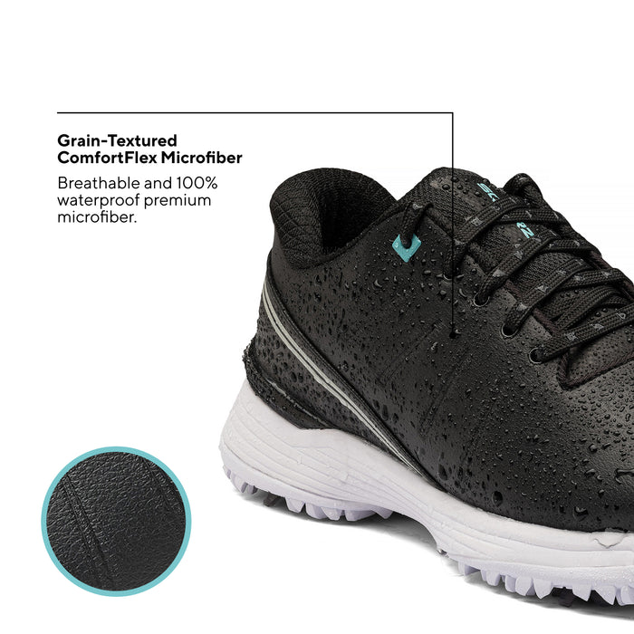 Black & Teal