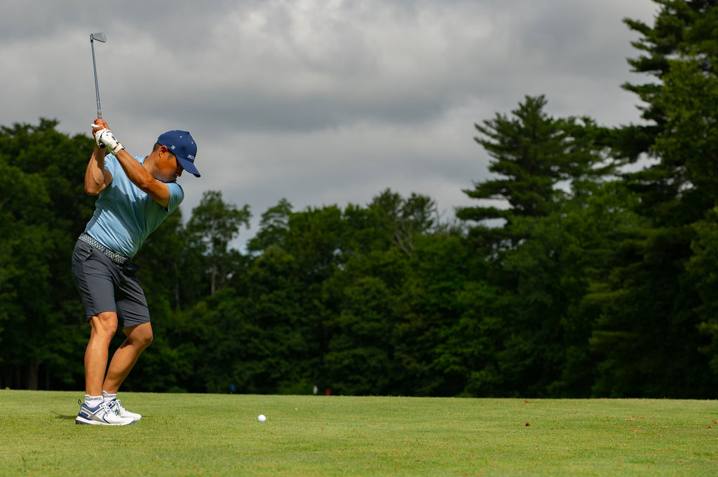 Want to shave strokes off your game? Start by looking down.