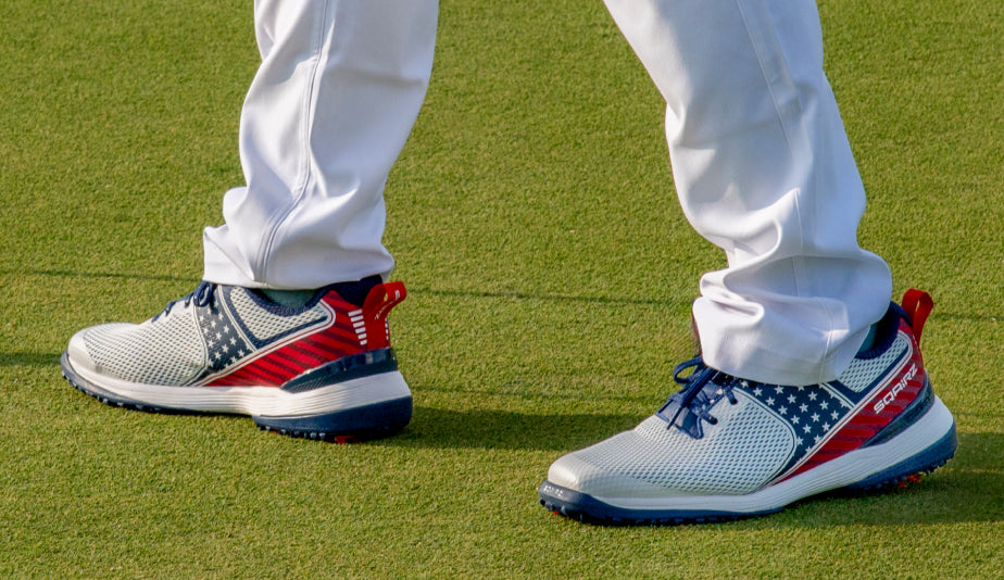 SQAIRZ Announces Limited Edition USA-Themed Shoes in Partnership with Veteran Golfers Association