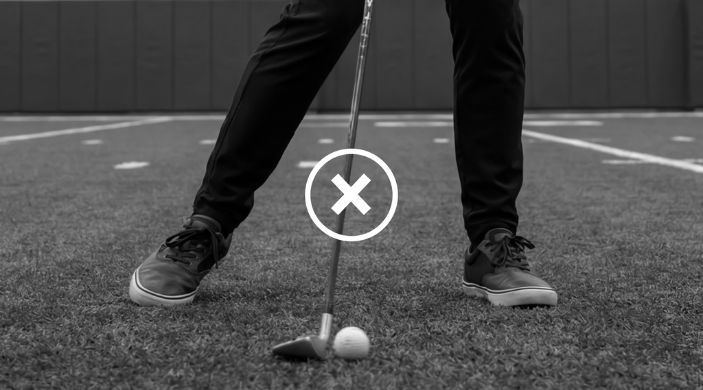 The Footwear Mistake That’s Warping Indoor Golf Practice
