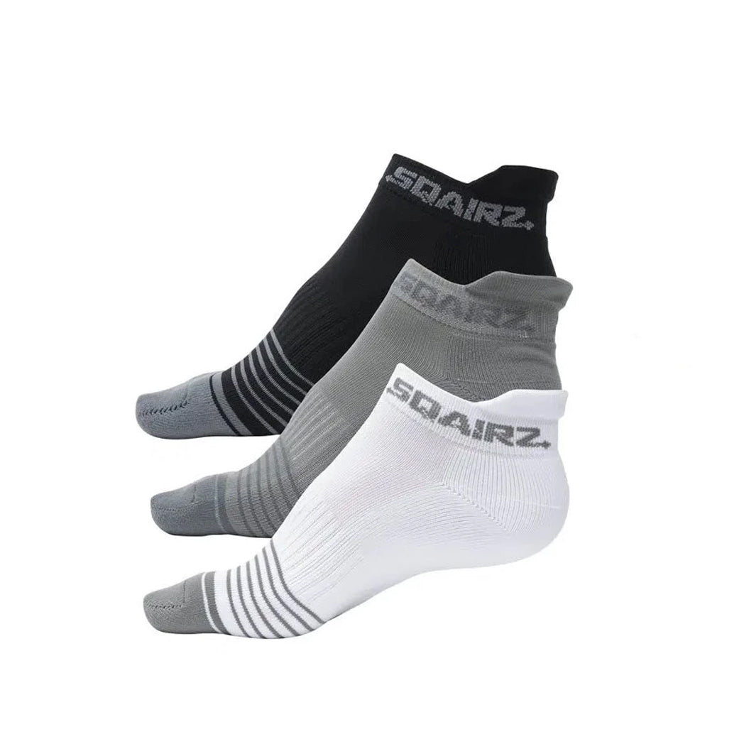 SQAIRZ-Women’s Cushioned Golf Socks (3X Pack)-One size-