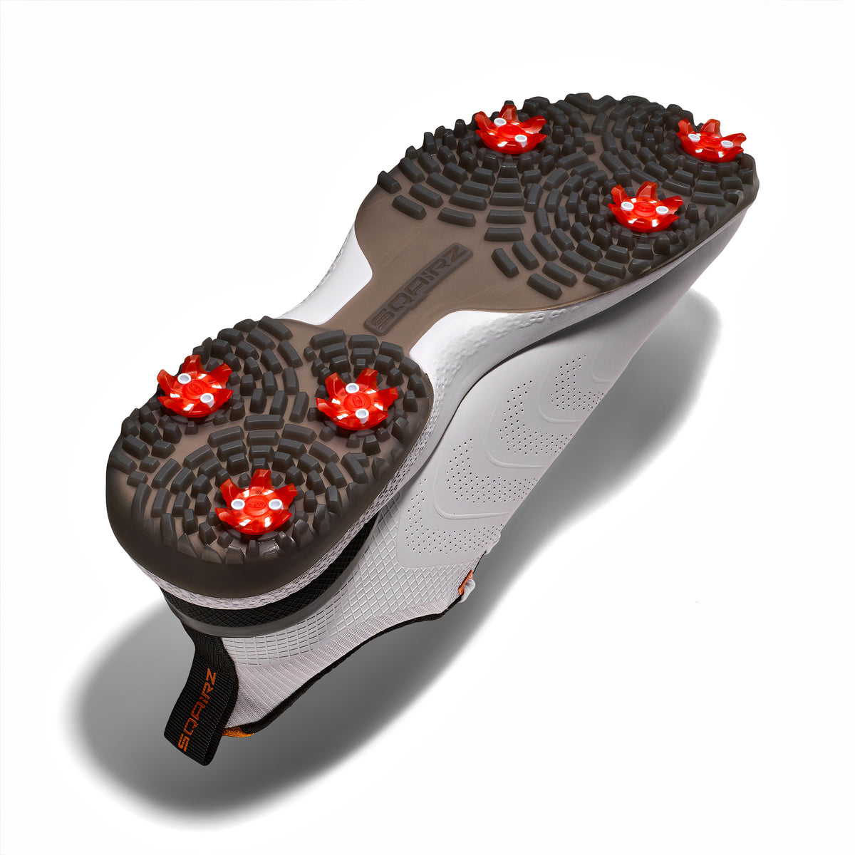 Sqairz Golfcore Performance Golf Shoes Size 9.5 Athletic Sporty White Red speed2_navy_product_callout_1x  main image 4