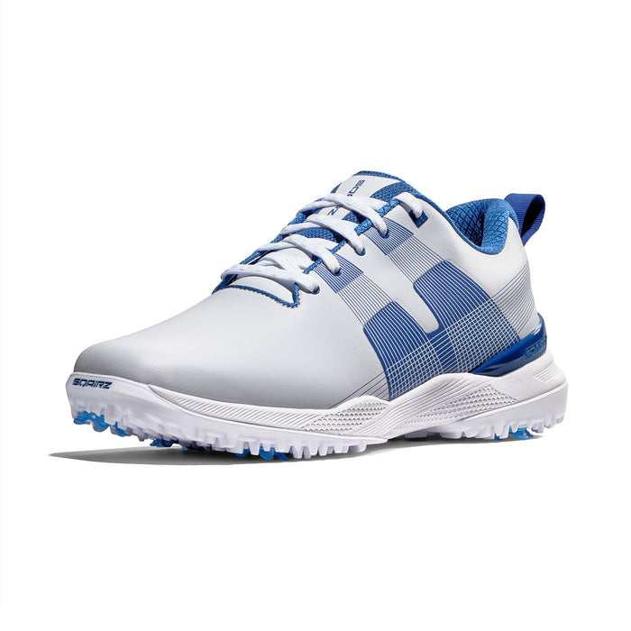 White & Blue