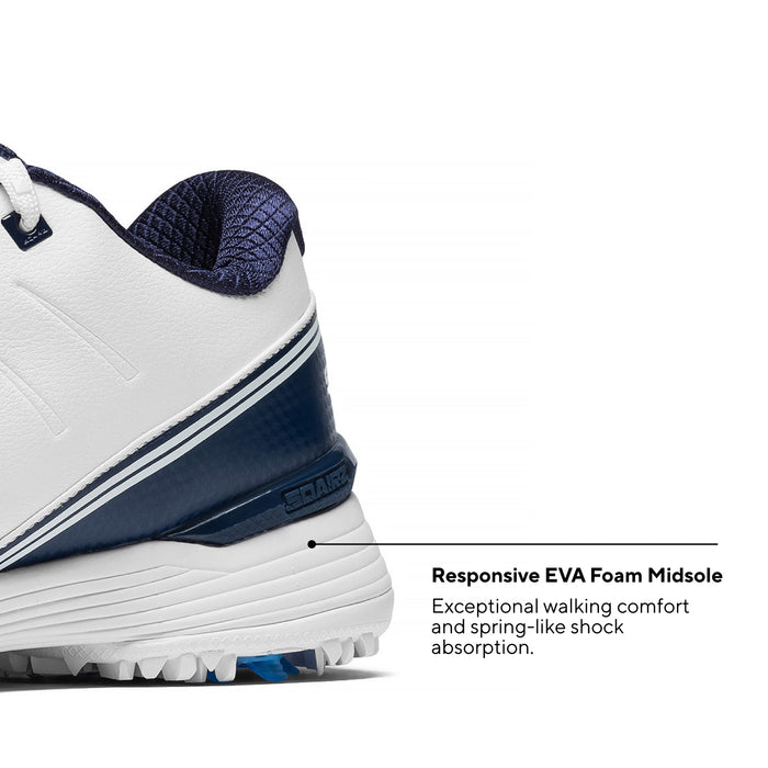 White & Blue