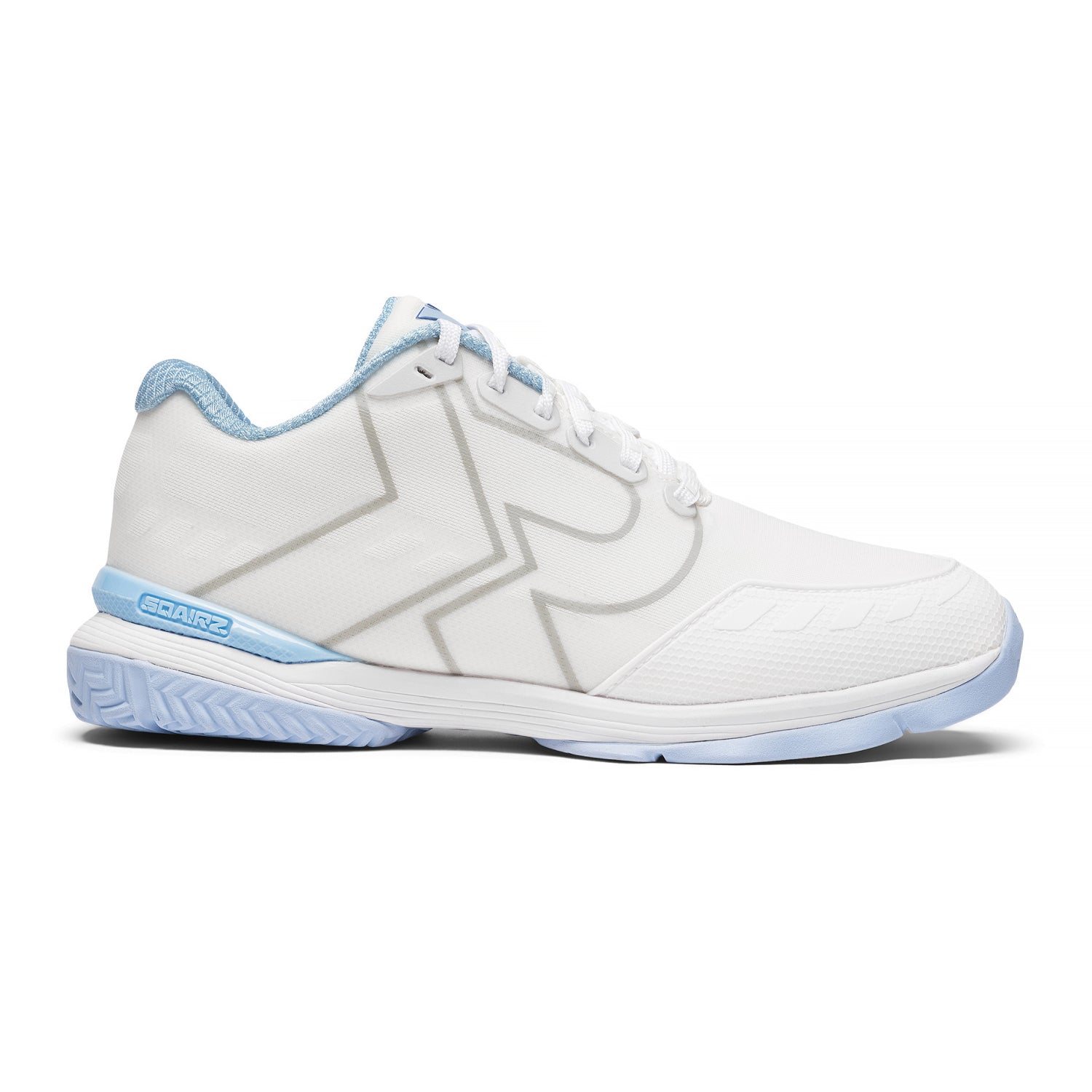 White & Light Blue