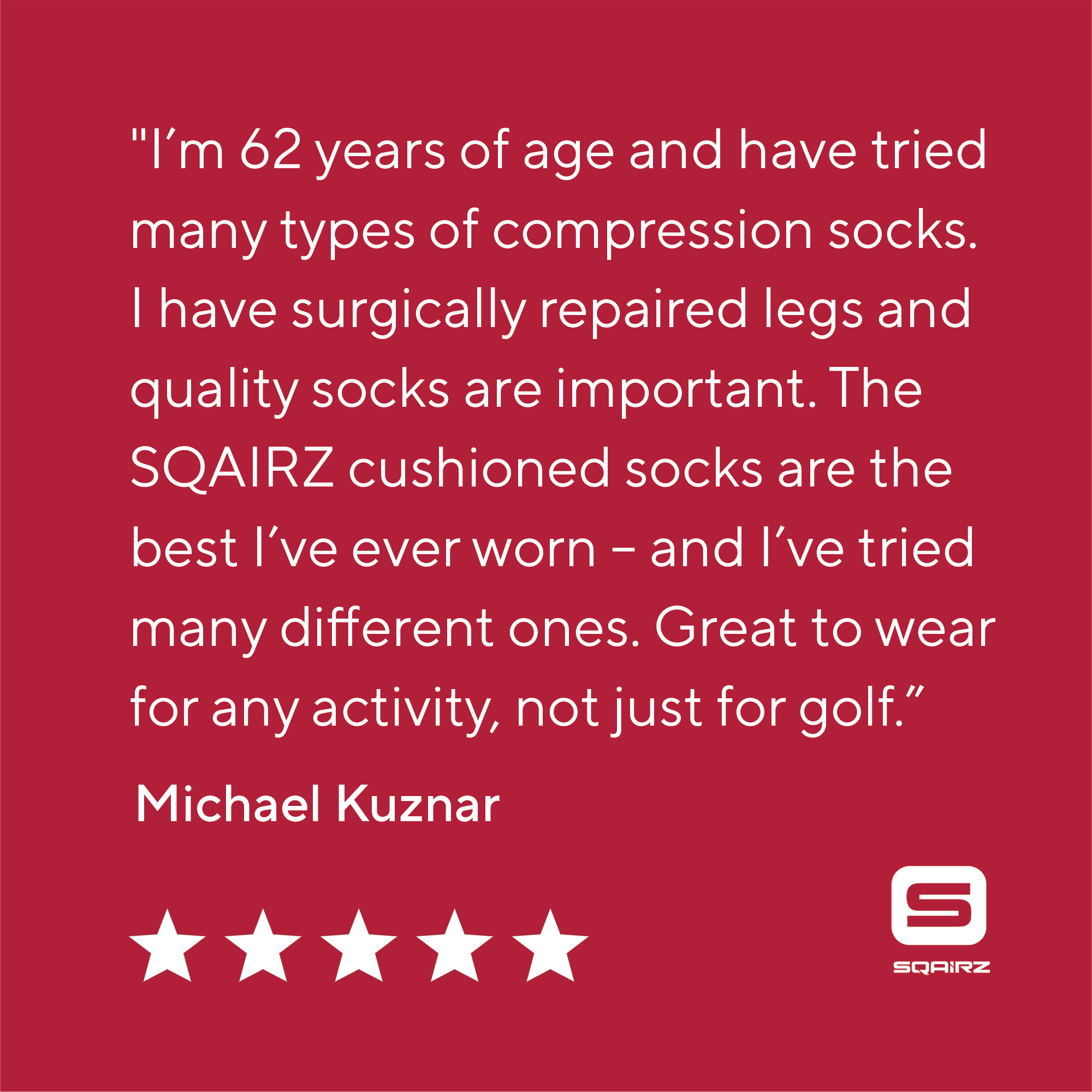 Men’s White Cushioned Ankle Golf Socks (3-Pack)
